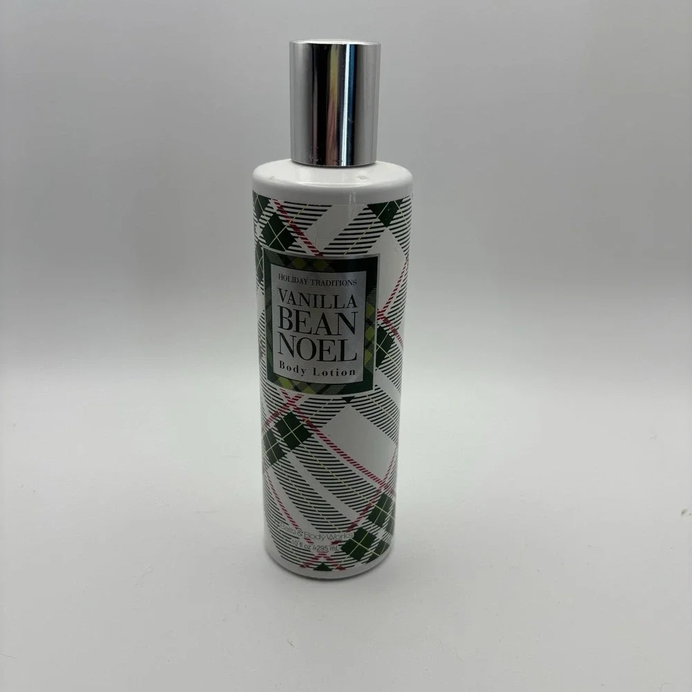 Bath &Body Work Holiday Traditions Vanilla Bean Noel Moisturizer Lotion Christma
